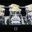 Chic Vintage Damask Bridal Shower Printable Collection - Black and White